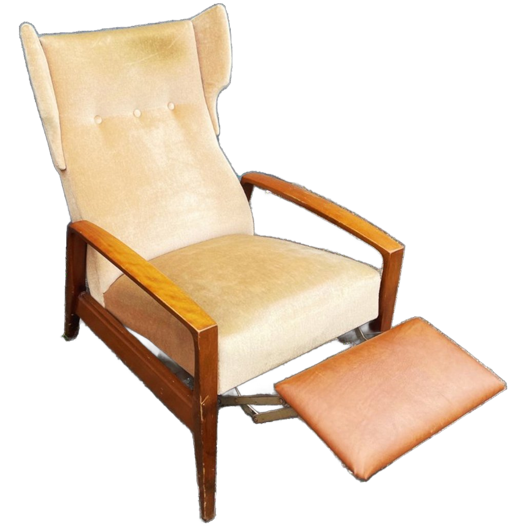 Vintage Jaren 50 Oorfauteuil image 1