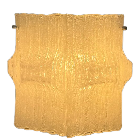 Vintage Pendant Lamp – Ice Lucite image 1