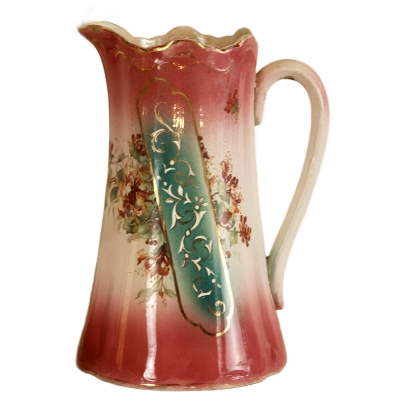 Grote Art Nouveau Nimy Waterkan image 1