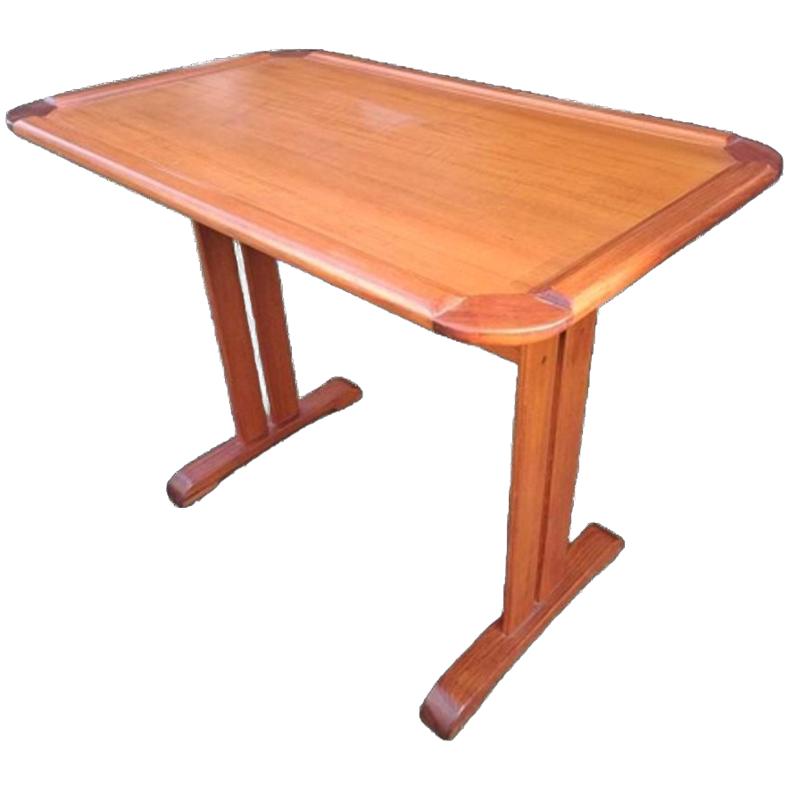 Vintage Kaart Tafel Uit De Jaren 60 Afm. 110x40cm En 80cm Ho image 1