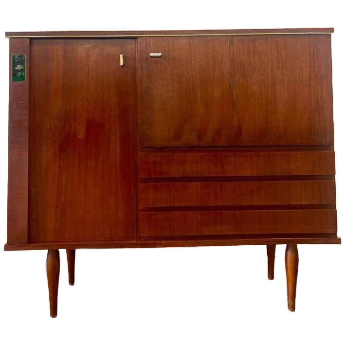 Vintage Houten Barkast / Kast image 1