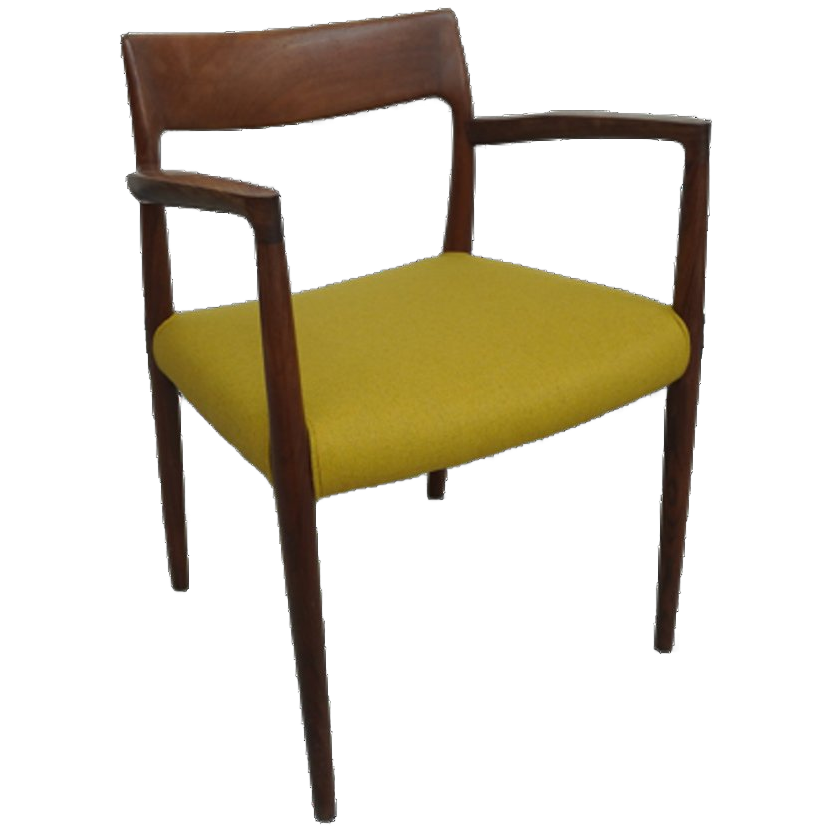 Model 57 In Teak By Niels Otto Moller For J. L. Mollers, 1970s image 1