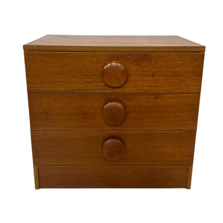 Vintage Compacte Ladekastje Mid Century Design image 1