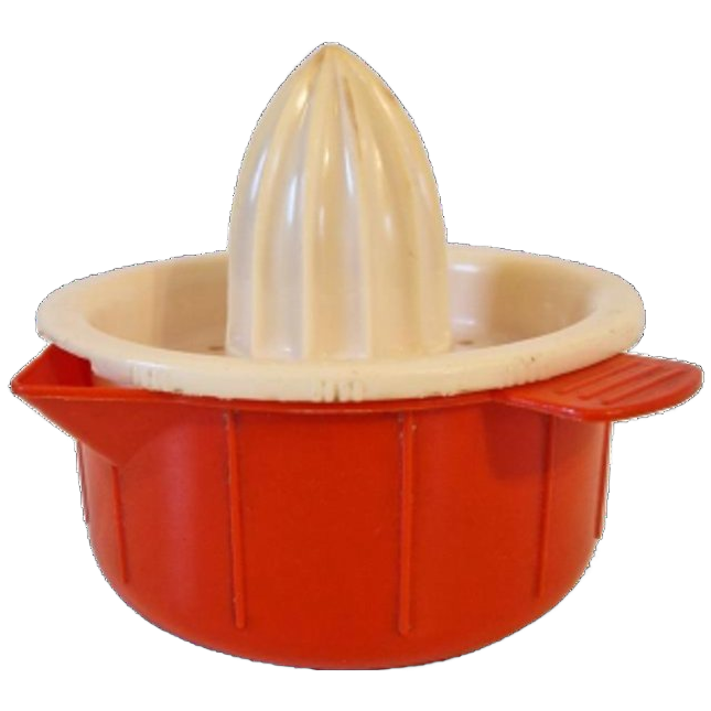 50's Sinaasappel Pers Oranje Offwhite Creme image 1