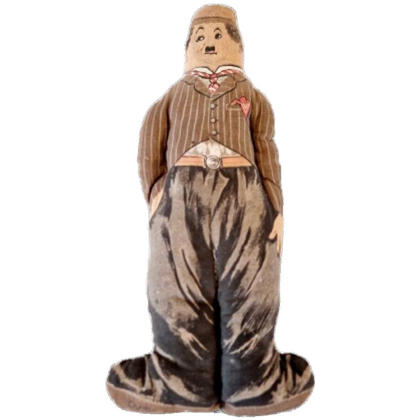 Antieke Charly Chaplin Doll Oude Pop Engels image 1