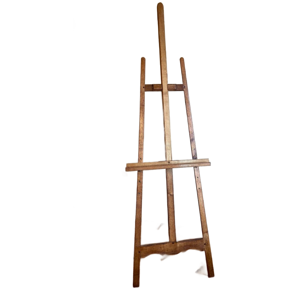 Schitterende Iepenhouten Schildersezel Toonezel Frans Antiek image 1