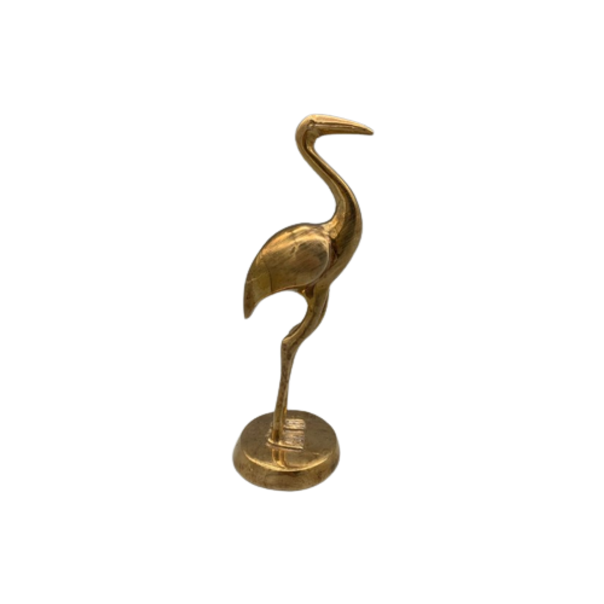 Messing Flamingo Op Voet image 1