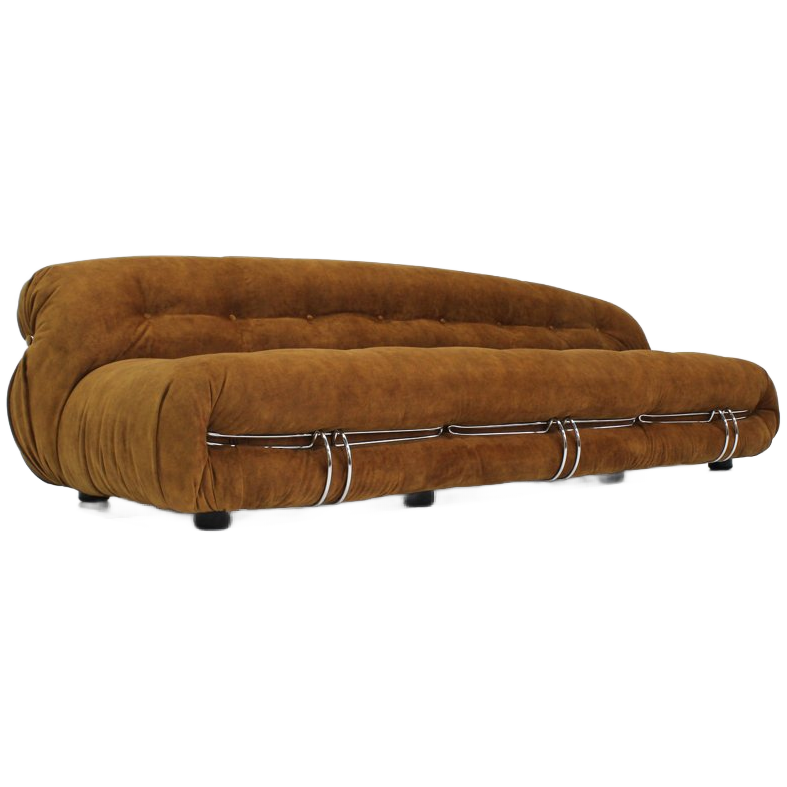 Vintage Soriana Sofa By Afra And Tobia Scarpa For Cassina 1970s image 1