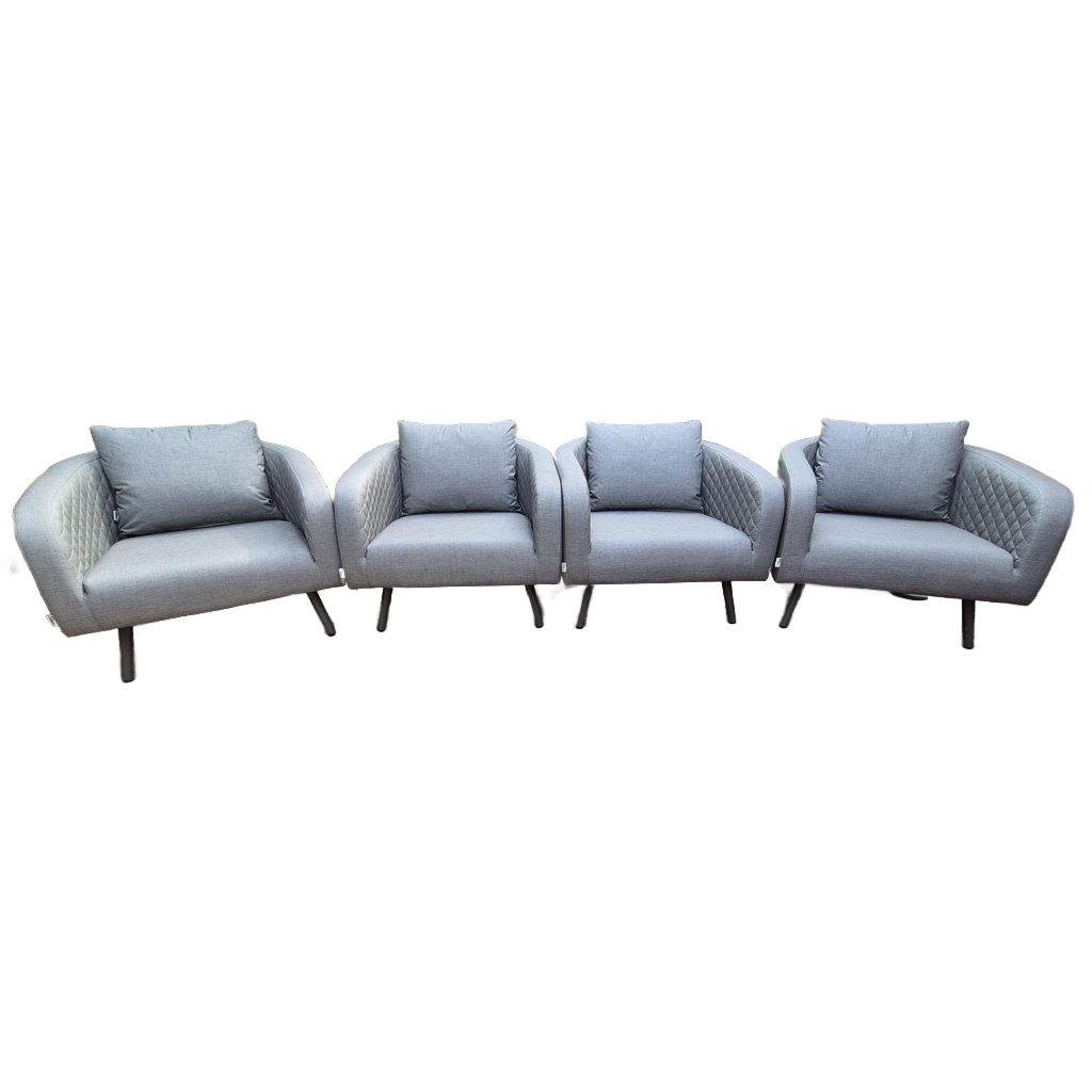 Il Tempo Giulia Loungeset: 4 Royale Fauteuils image 1