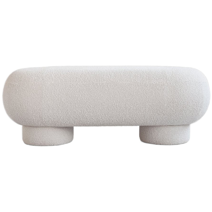 101 Copenhagen | Big Foot Bench - Off White image 1