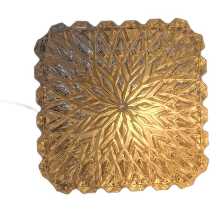 Vintage Glazen Plafond Lamp Design Glas. image 1