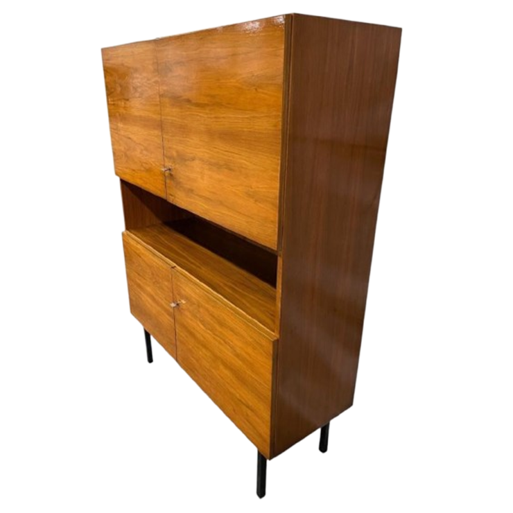 Vintage Halfhoge Kast / Leggerkast / Opbergkast image 1