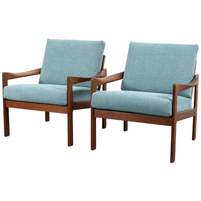 Illum Wikkelsø Set Fauteuils, Refurbished image 1