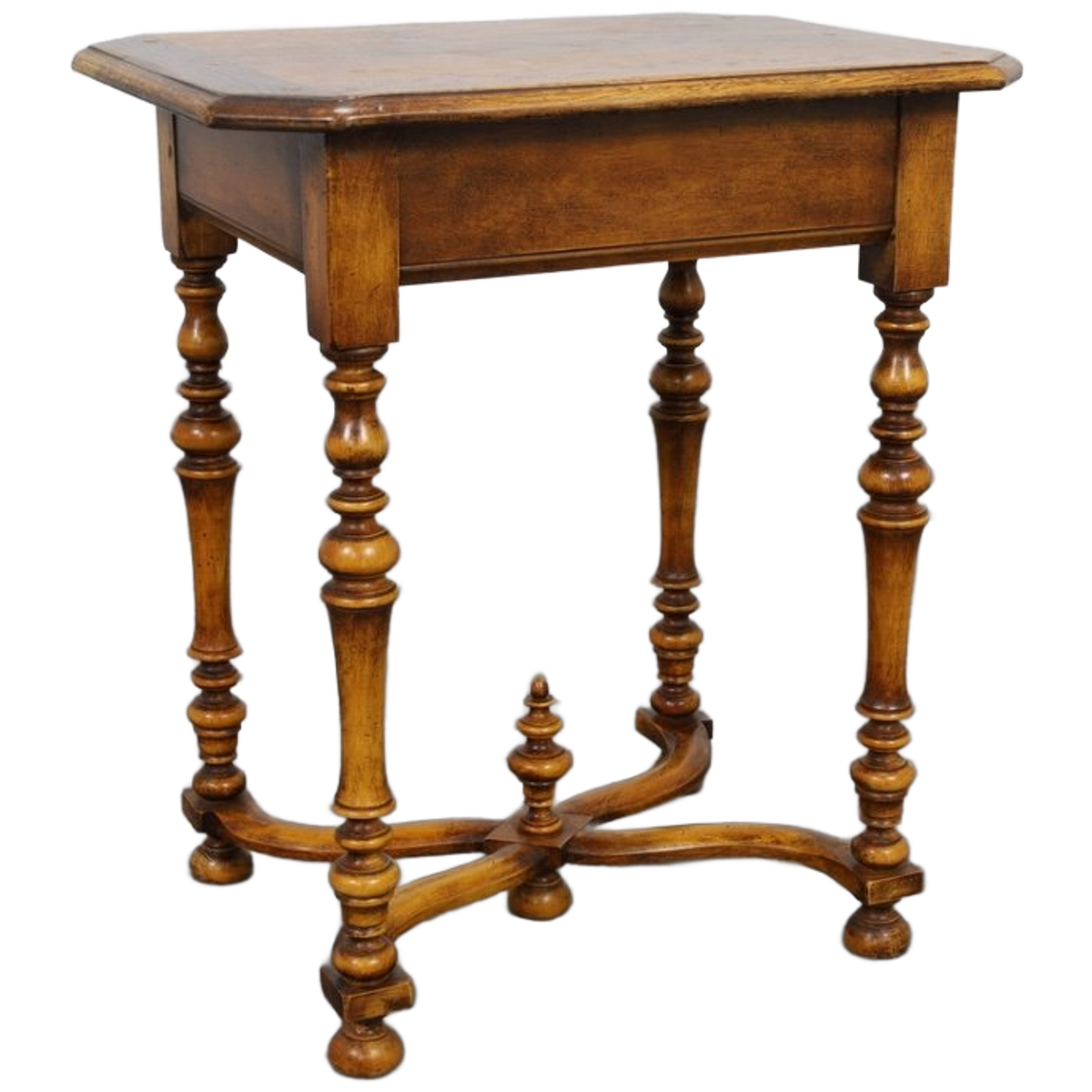 Neo-baroque Side Table With Drawer, Ca. 1890–1920 image 1