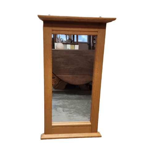Oisterwijk Eikenhouten Spiegel Uit De Jaren 90 image 1