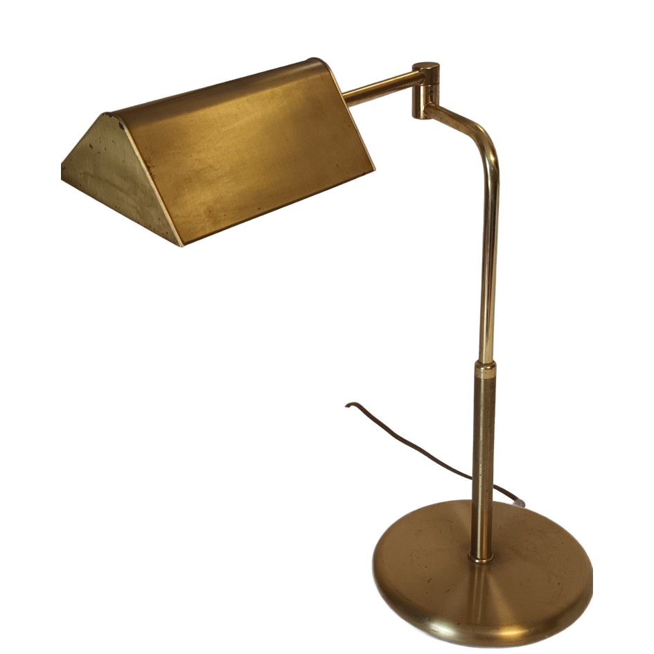 Messing Bankierslamp image 1