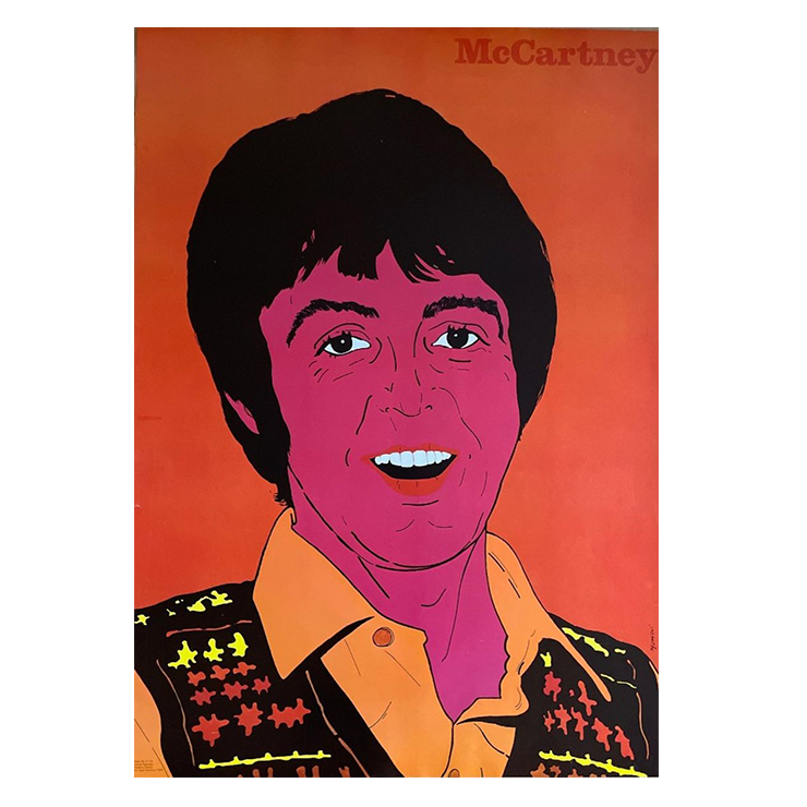 A.pagowski, Paul Mccartney, Poster No. P-122, Agpol image 1