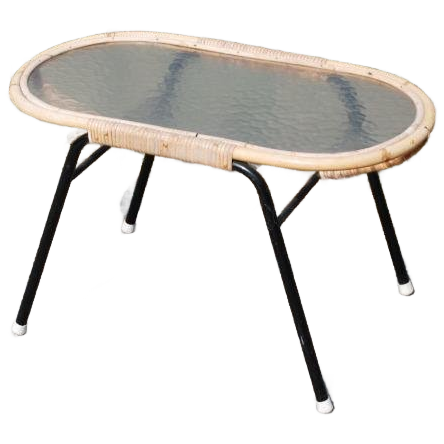 Rotan Tafeltje Ovaal image 1