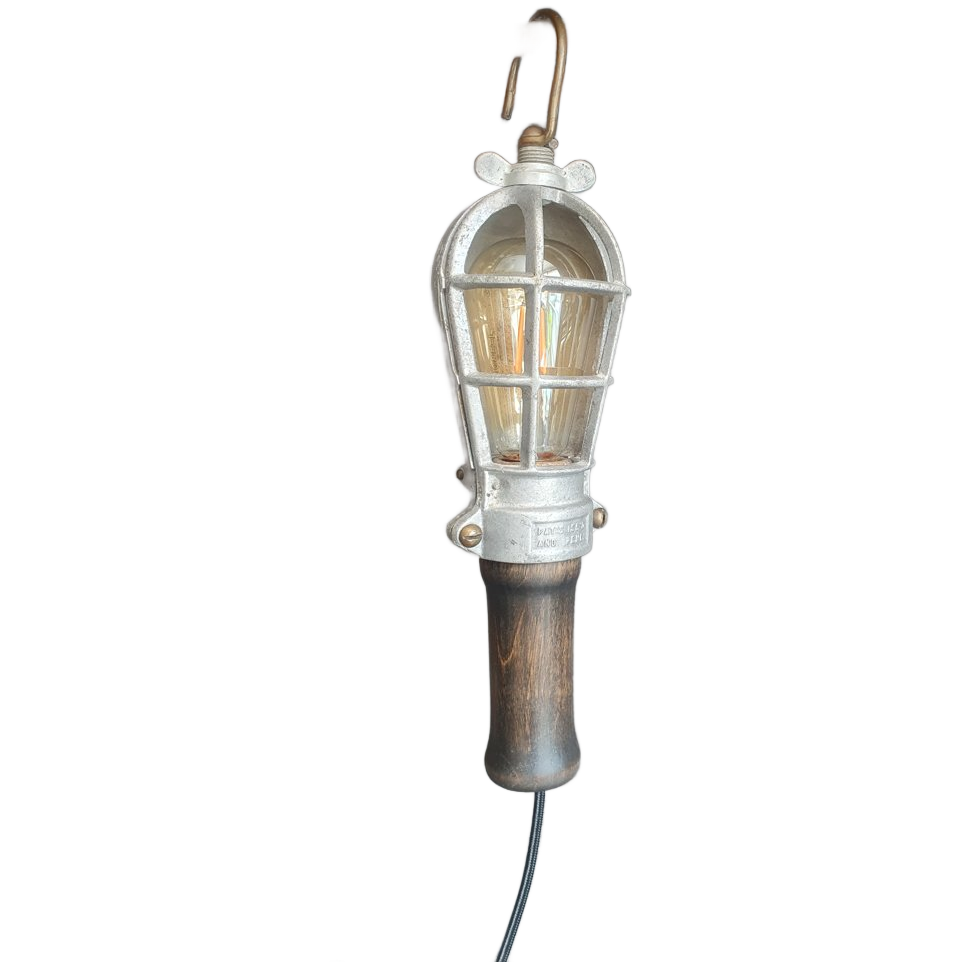 Crouse Hinds Werklamp ' Troublelight' Uit De Jaren 30. image 1