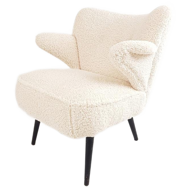 Vintage Teddy Fauteuiltje Theo Ruth | Artifort Stoeltje image 1