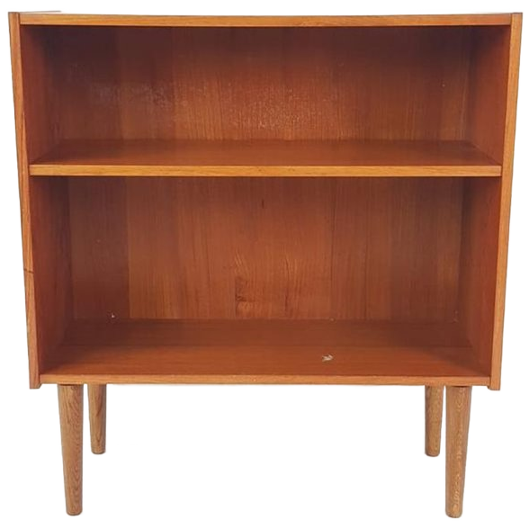 Vintage Deens Boekenkastje | Kastje | Teak Fineer image 1