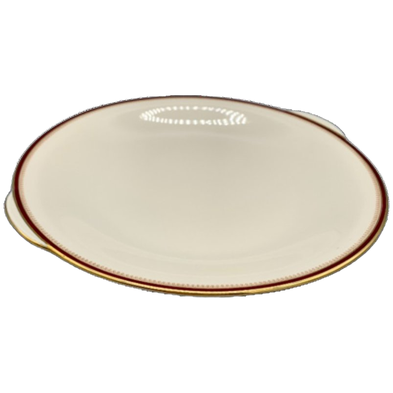 Eschenbach Gebaksschaal Crème Bordeaux Goud image 1