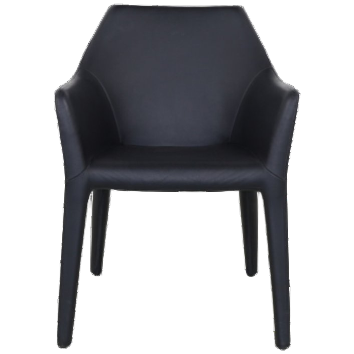 Design Stoel Leer €1428 “tip Toe Arm” Bonaldo Italië image 1
