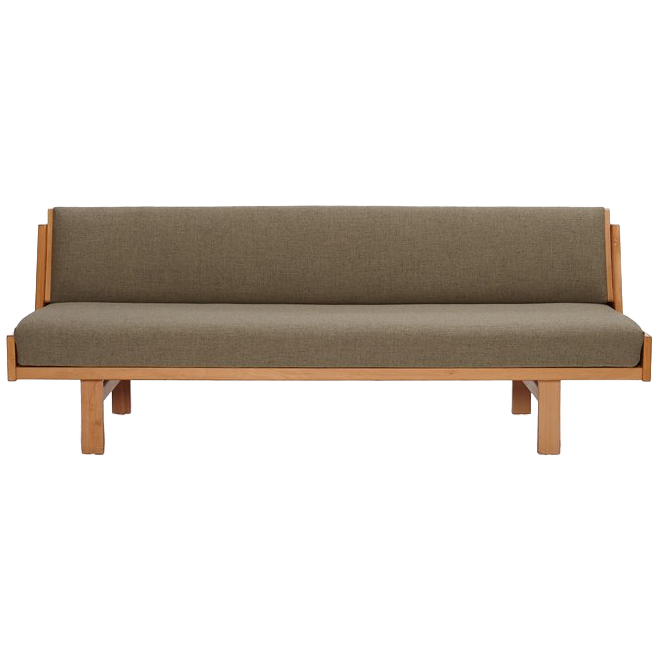 Ge-258 Daybed By Hans J. Wegner For Getama, Denmark, 1950s image 1