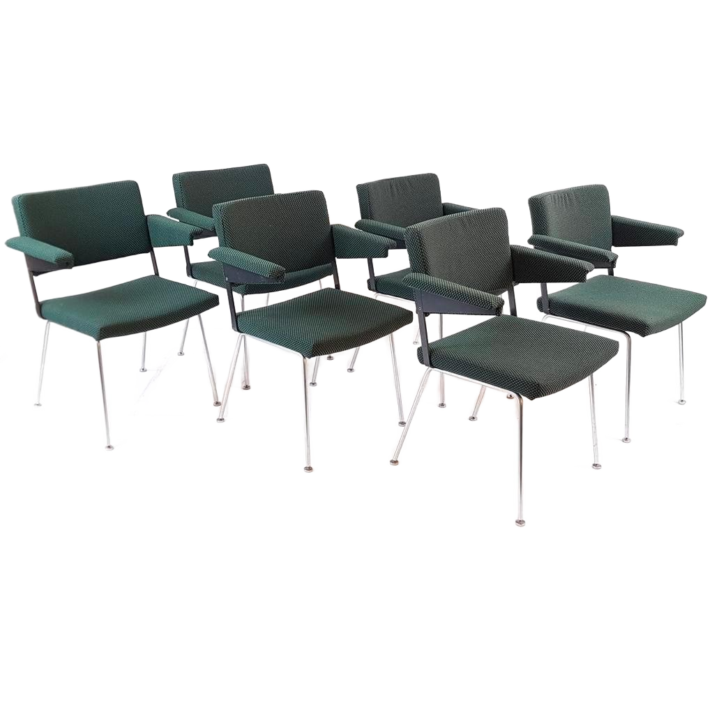 Gispen Stoelen 6 Stuks | Cordemeijer 1265 Dining Chairs image 1