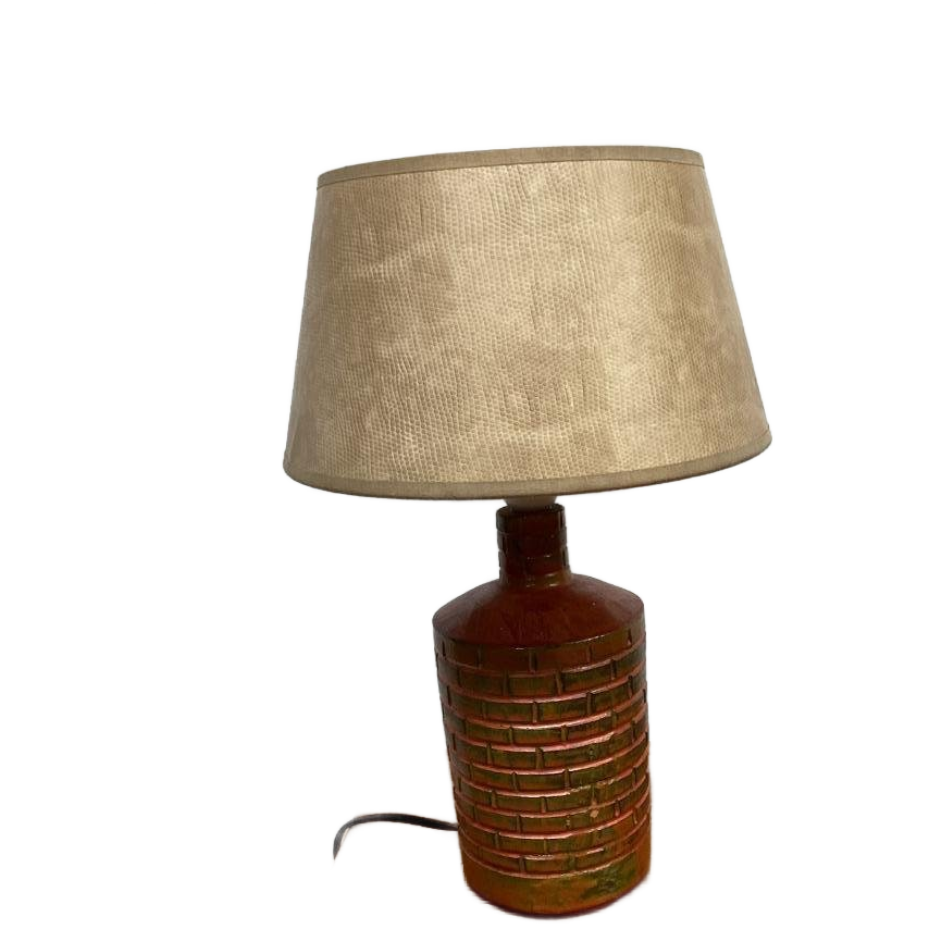 Vintage Lamp, Deens Keramiek Jaren 70 image 1
