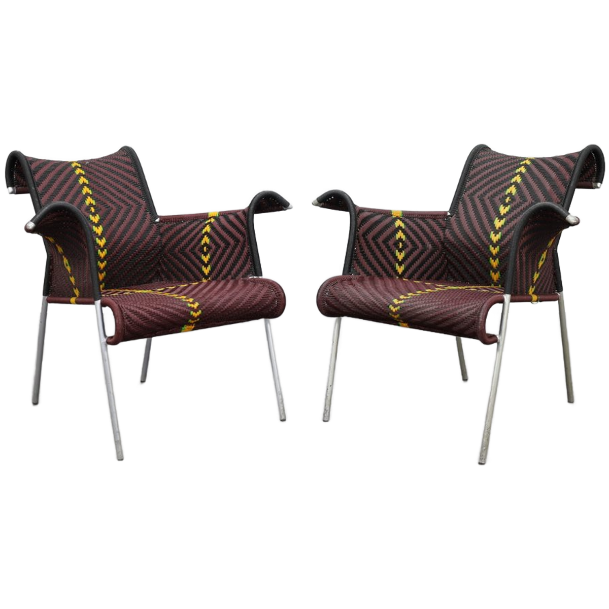 Set Of 2 “iris” Armchairs By Dominique Pétot For Moroso, 2009 image 1