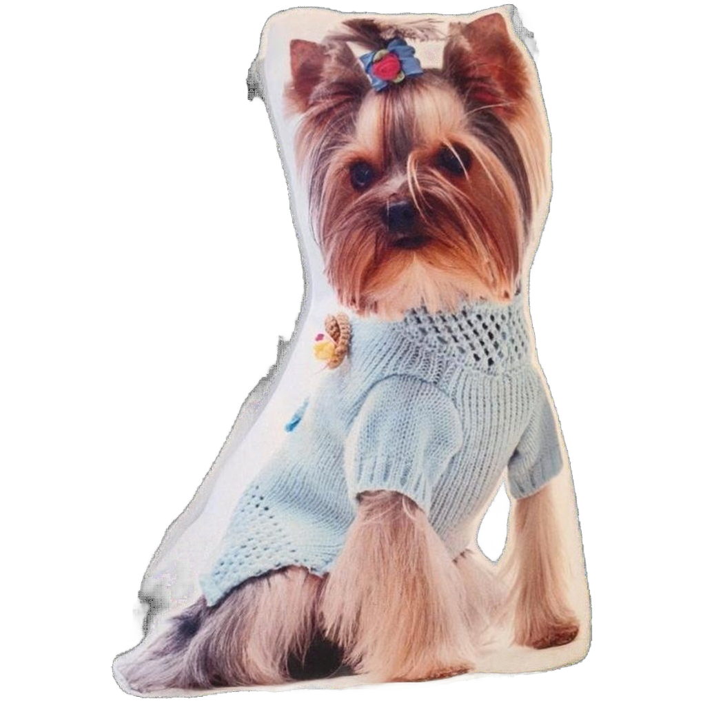 Retro Kussen Yorkshire Terrier image 1