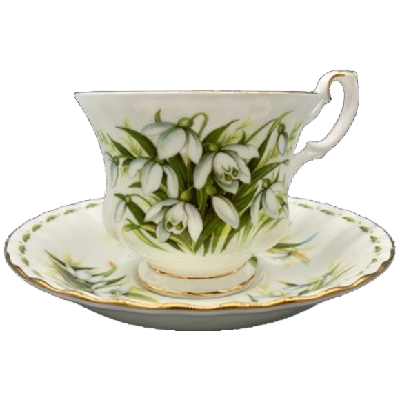 Royal Albert Flower Of The Month January Kop En Schotel image 1