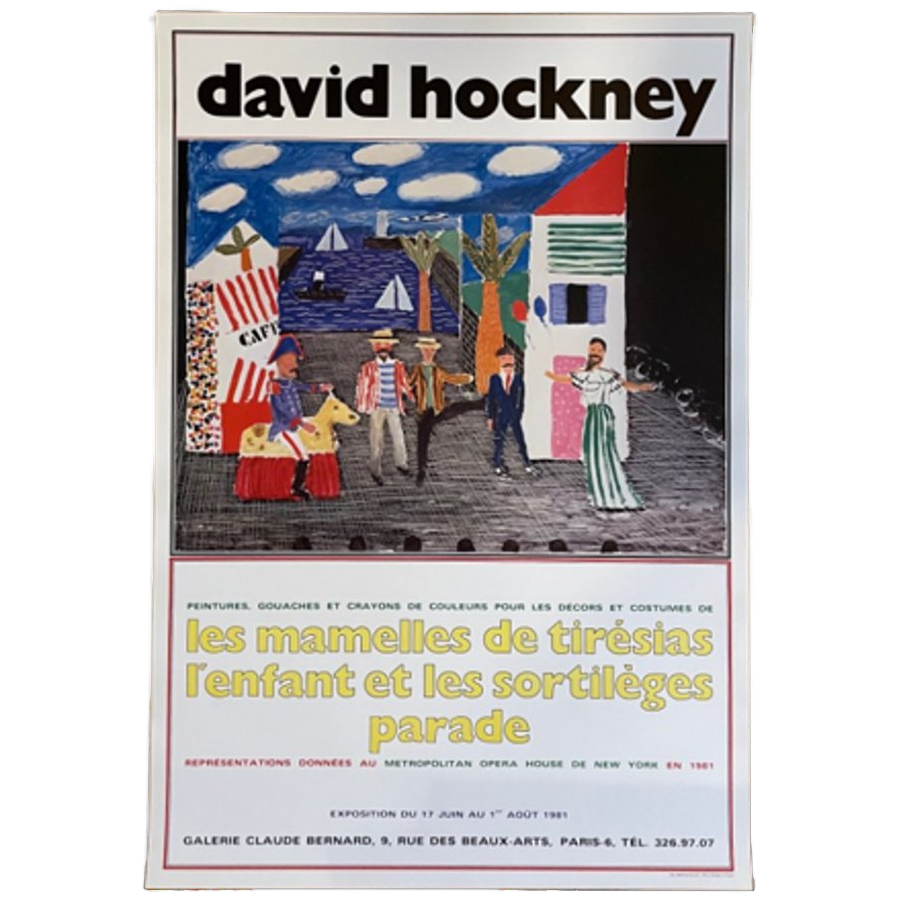 David Hockney, Les Mamelles De Tiresias, 1981, image 1