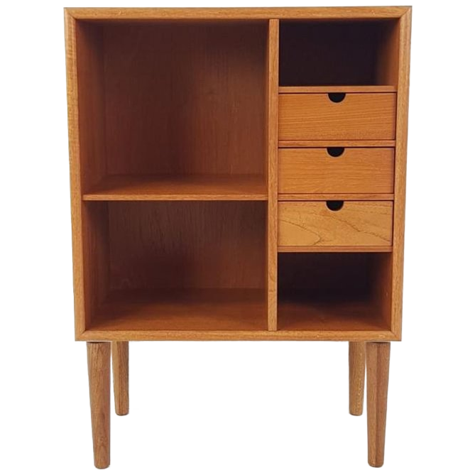 Vintage Teak Houten Kastje Laden Vakken Keuken image 1