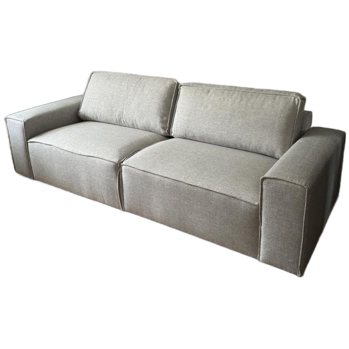 !!actie!! Mack 3 Zits Bank Recycled Zandgrijs Nieuw image 1