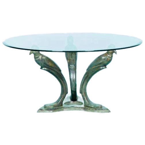 Hollywood Regency (salon-)tafel. Design Willy Darp. image 1