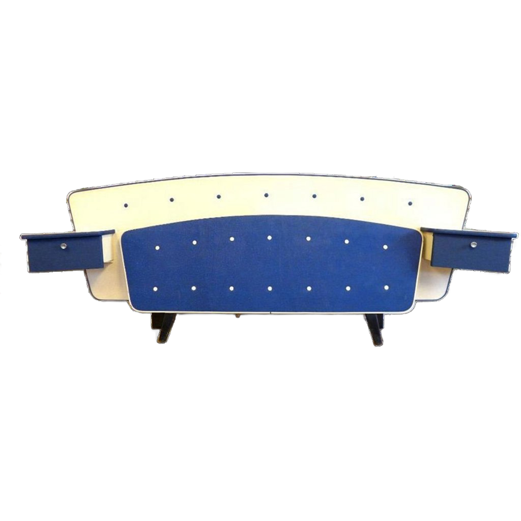 Mooie Retro Vintage Slaapkamer Set : Bed Stoelen Tafel image 1
