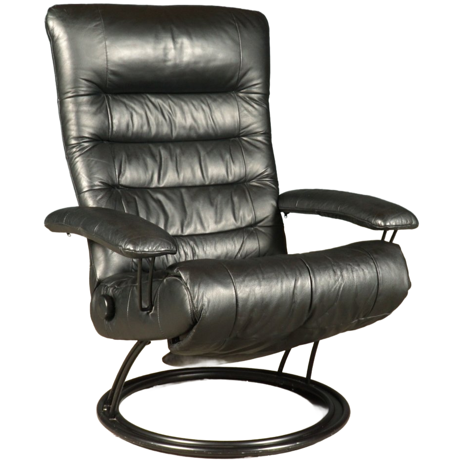 Vintage Draaifauteuil Met Voetsteun – Recliner – Jaren 80 image 1