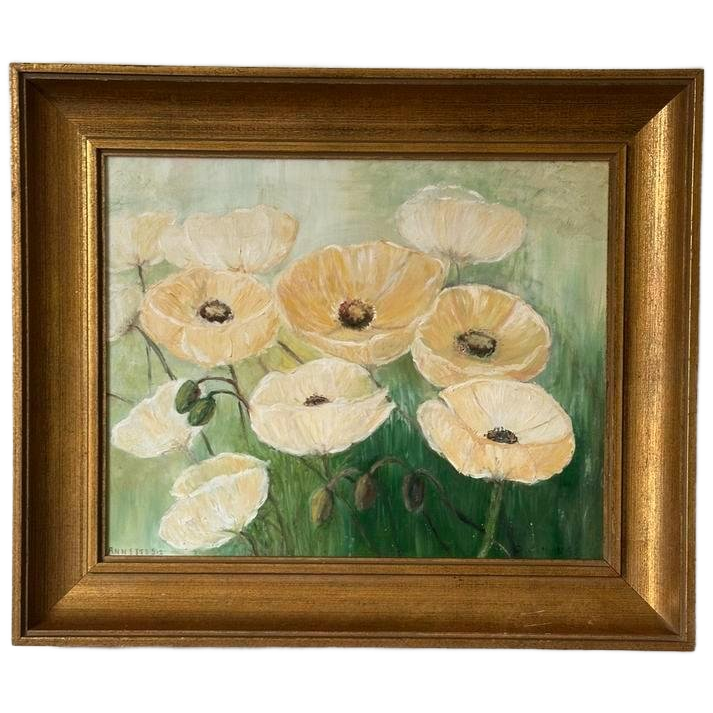 Vintage Schilderij “ Elisabeth Krops, Tender Poppies” image 1