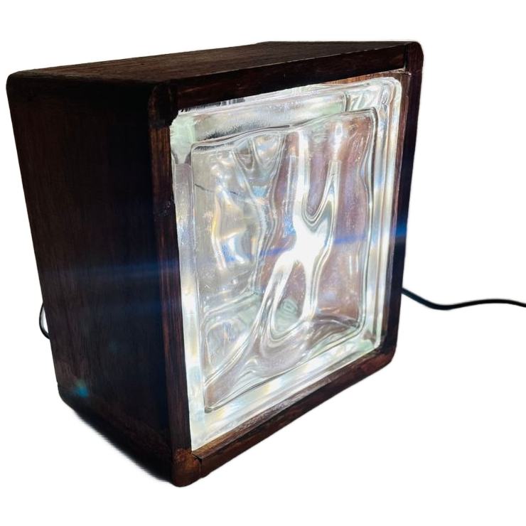 Glasblok Lamp image 1