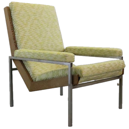 Vintage Rob Parry Fauteuil Stoel Gestoffeerd 'valkeveen' image 1