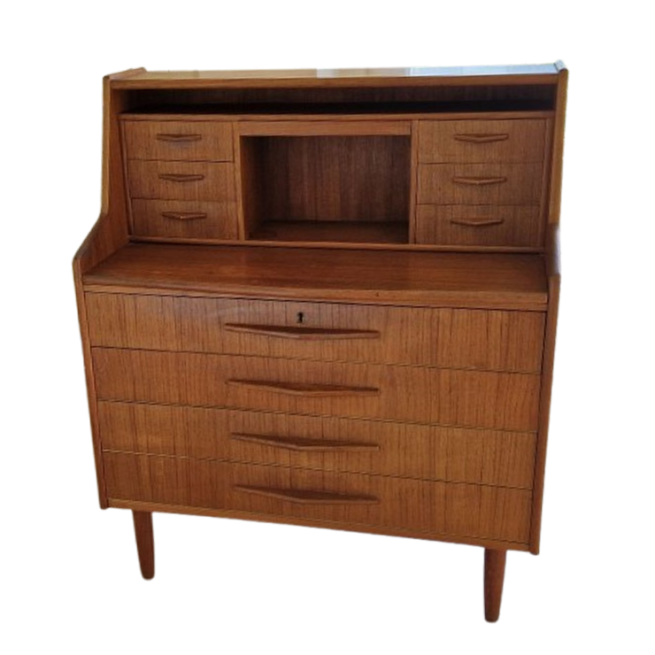 Harry Oostergard Vitage Teak Secretaire image 1