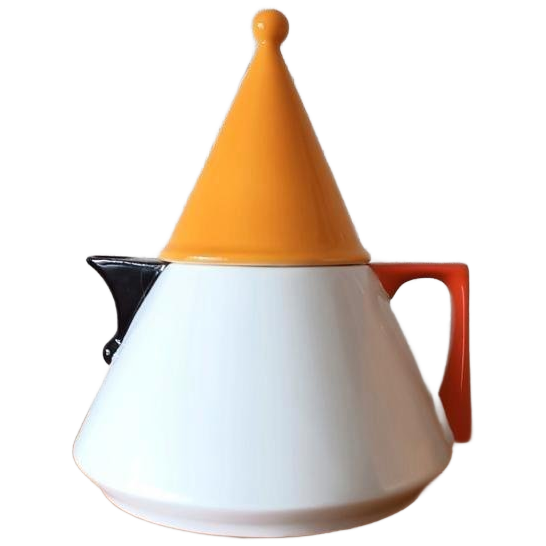 Memphis Milano Theepot, J. Kronester, Bavaria W. Germany image 1