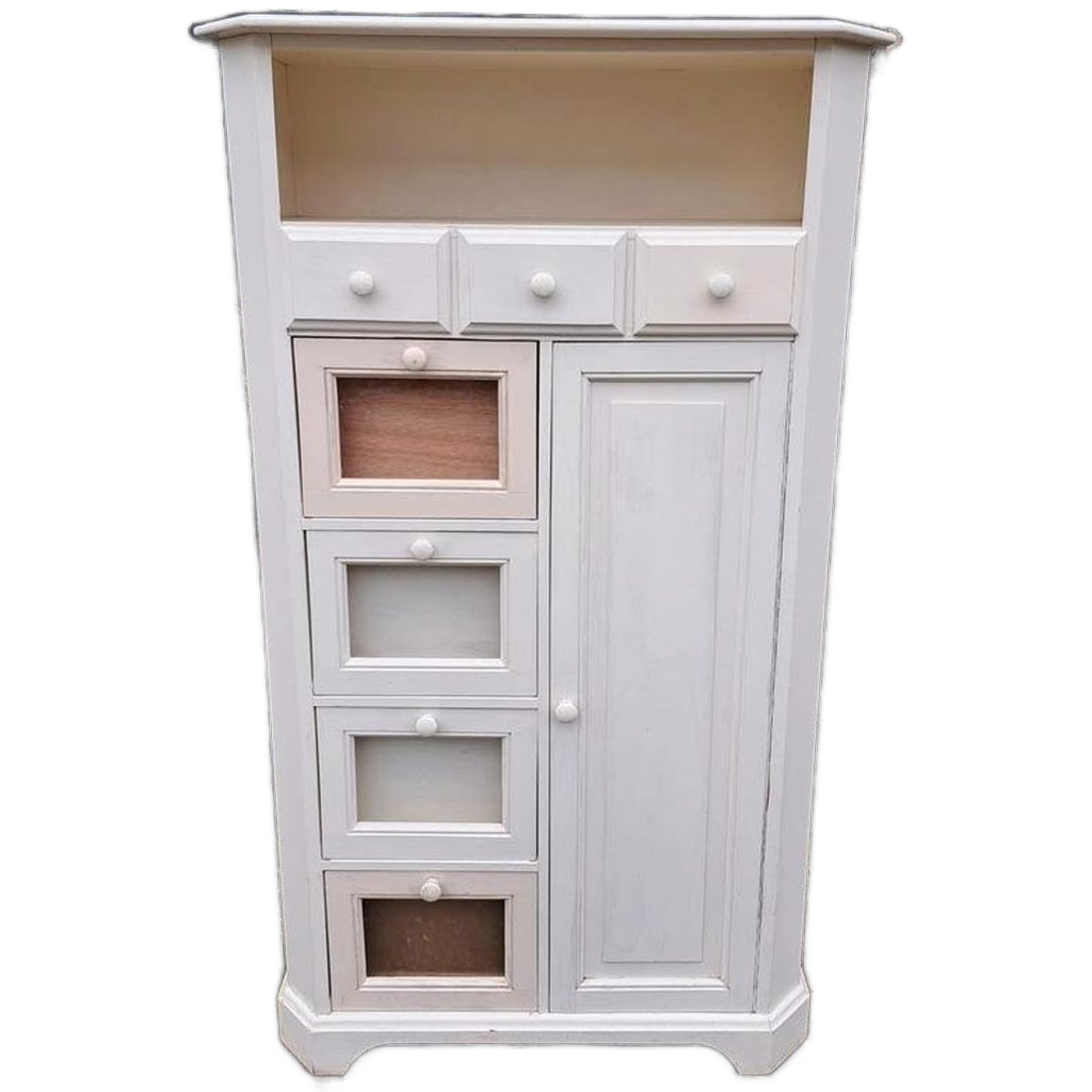 Oude Brocante Ladekast, Apothekerskast image 1
