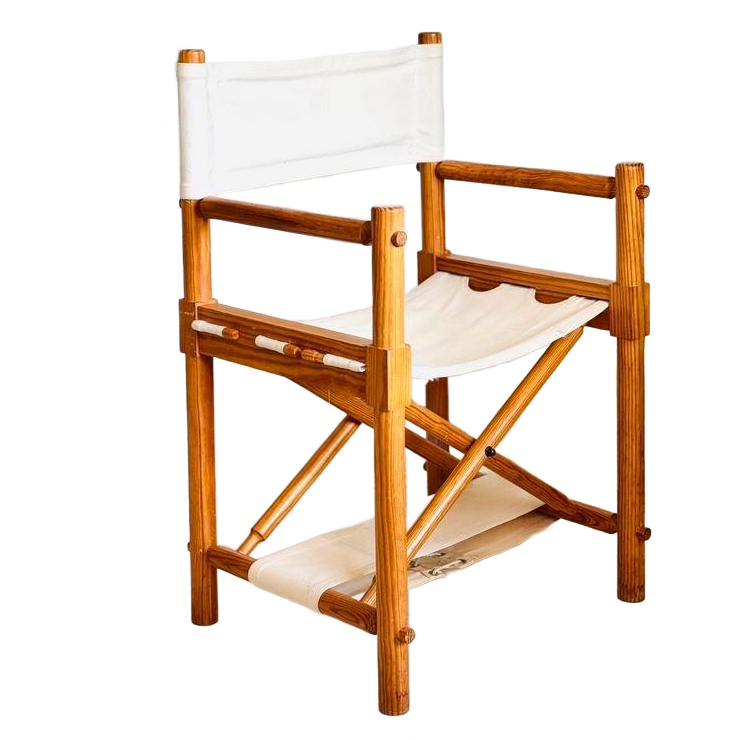Vintage Safaristoel / Regisseursstoel Jaren 70 image 1