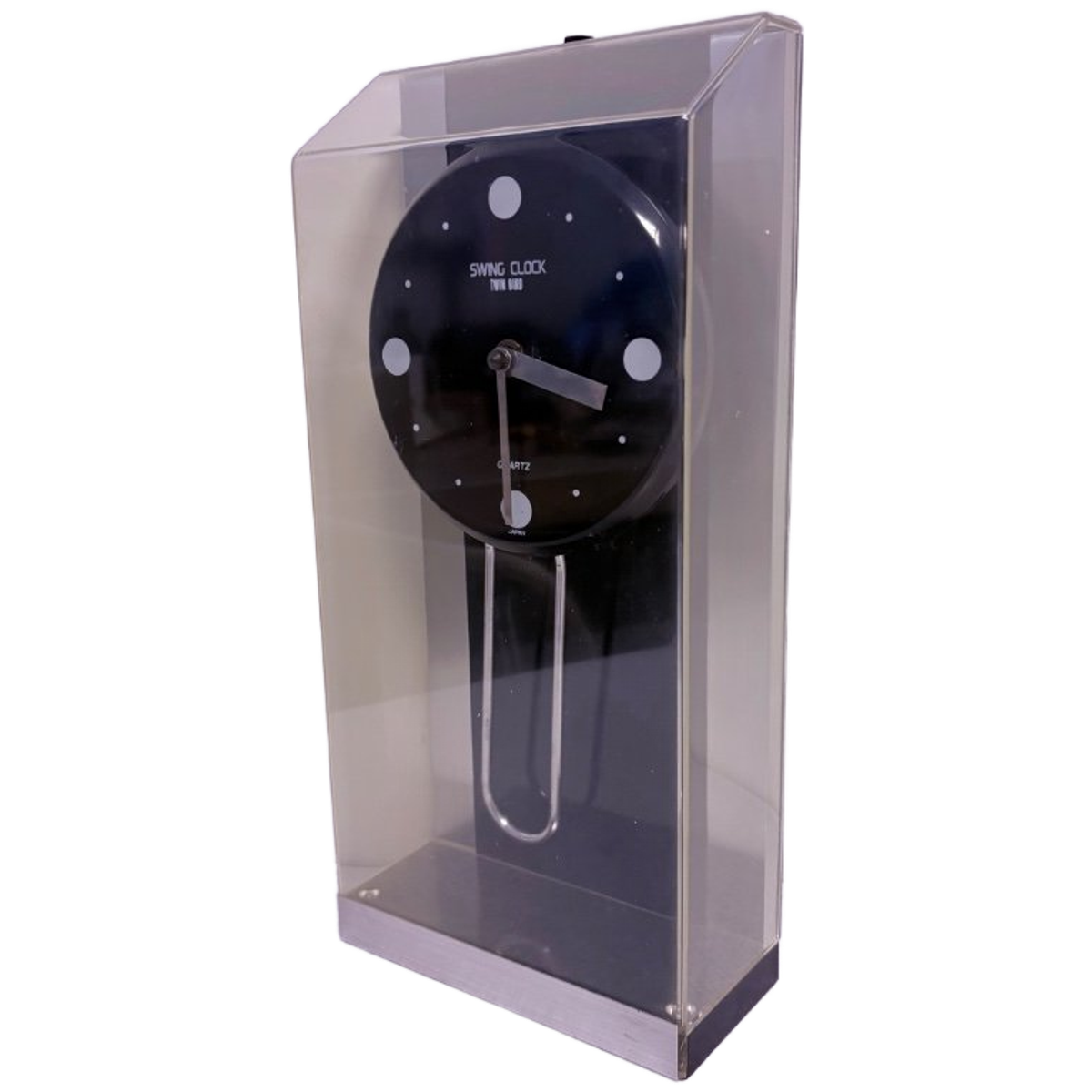 Post Modern Swing Clock Twin Bird Japan ‘80 image 1