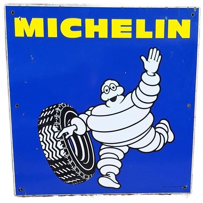 Emaille Michelin Banden Reclamebord🚨 image 1