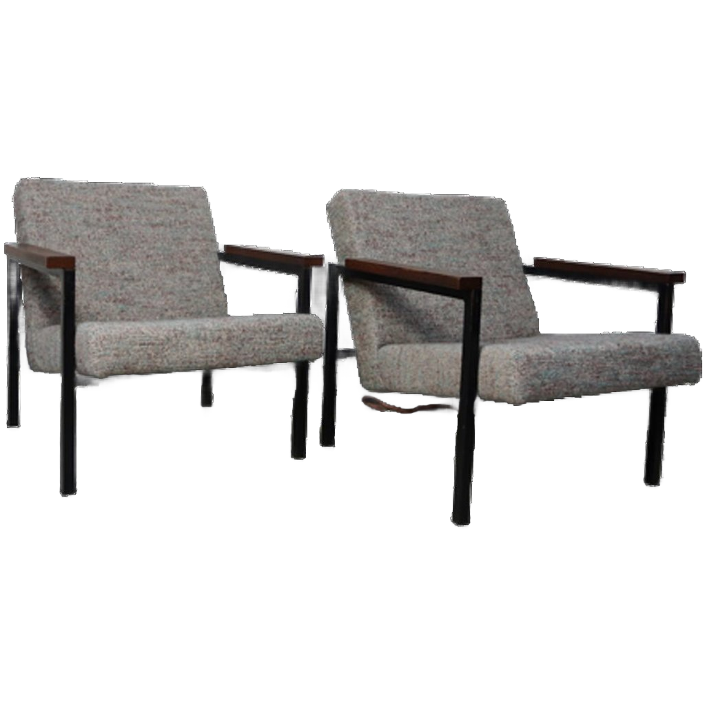 Pair Of Armchairs Design By Hein Stolle For Spectrum, 1960's image 1