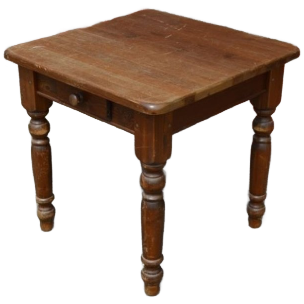 Grenenhouten Eettafel Vierkant image 1